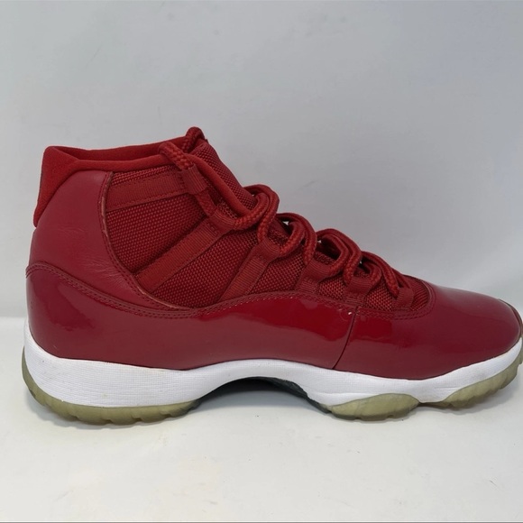 Nike Air Jordan 11 Retro High Win Like '96 Red White Sz 10.5 OG 378037-623 - Picture 6 of 14